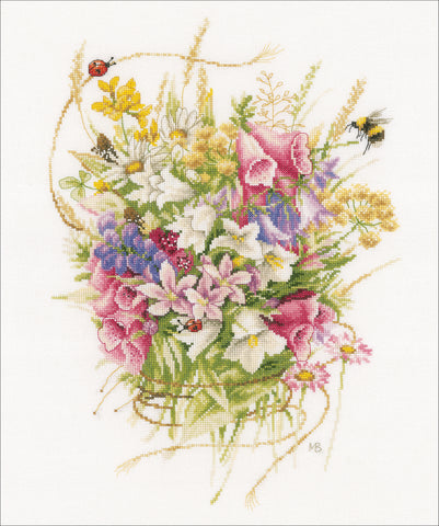LanArte Counted Cross Stitch Kit 12"X17.6"