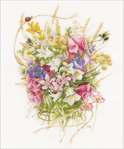 LanArte Counted Cross Stitch Kit 12"X17.6"