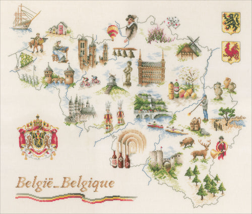 LanArte Counted Cross Stitch Kit 25.6"X20"