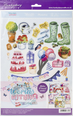 Hunkydory Worlds Within Concept Card Collection