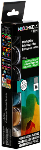Discovery Mixed Media Paint Set 20ml 6/Pkg