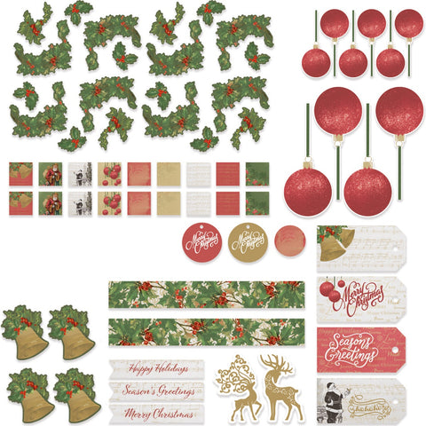 Naughty Or Nice Diecut Ephemera Set