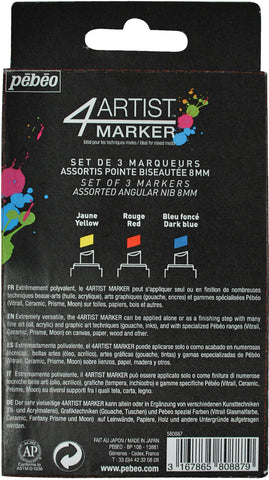 4Artist Marker Set 3/Pkg