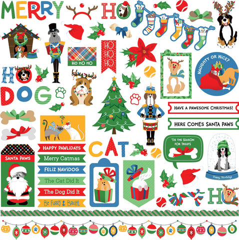 Muttcracker Stickers 12"X12"