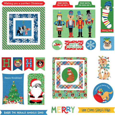 Muttcracker Ephemera Cardstock Die-Cuts