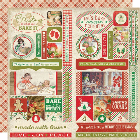 Rejoice Double-Sided Cardstock Die-Cut Sheet 12"X12"