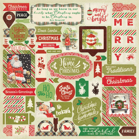 Rejoice Cardstock Stickers 12"X12"