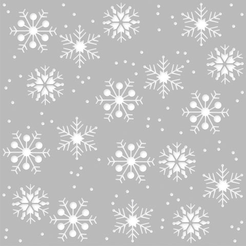 Simple Stories Winter Farmhouse Stencil 6"X6"