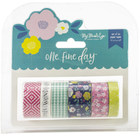 One Fine Day Washi 6/Pkg