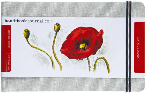 Hand Book Watercolor Journal 5.25"X8.25" 30 Sheets