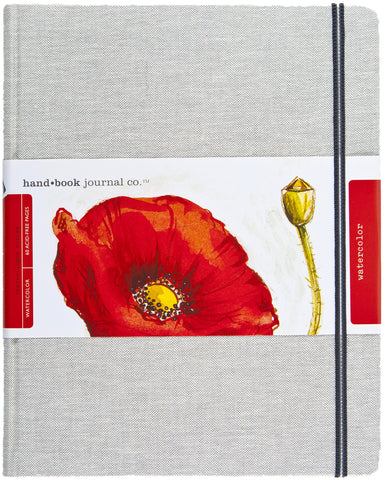 Hand Book Watercolor Journal 10.5"X8.25" 30 Sheets