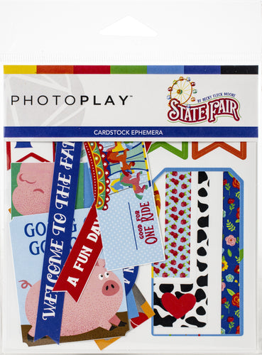 State Fair Ephemera Cardstock Die-Cuts