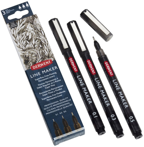 Derwent Line Maker Set 3/Pkg
