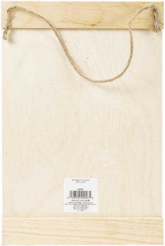 Baltic Birch Art Display W/Pine Rails