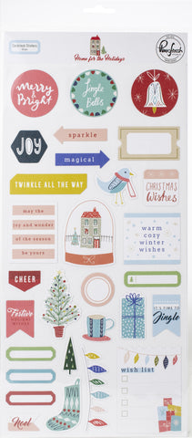 PinkFresh Cardstock Stickers
