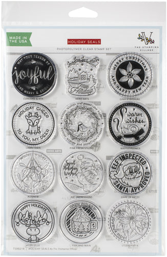 Stamping Village Clear Stamps 6"X8"
