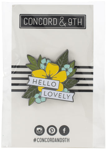 Concord & 9th Enamel Pin