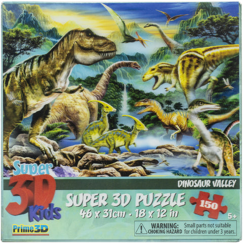 3D Jigsaw Puzzle Howard Robinson 150 Pieces 18"X12"