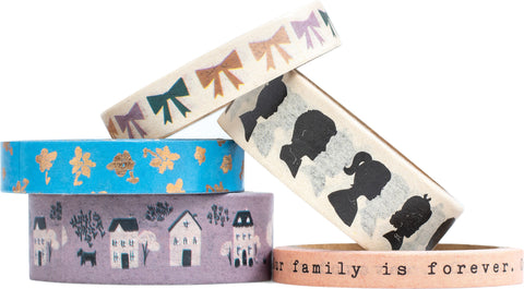 Maggie Holmes Heritage Washi Tape 8/Pkg
