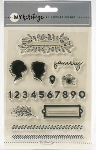 My Heritage Clear Stamps