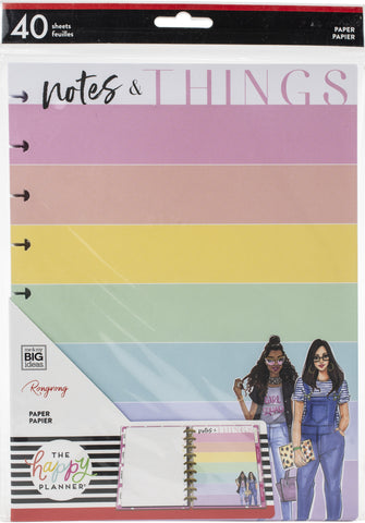 Happy Planner X Rongrong Fill Paper 40/Pkg