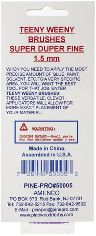 Pine-Pro Teeny Weeny Burshes 10/Pkg