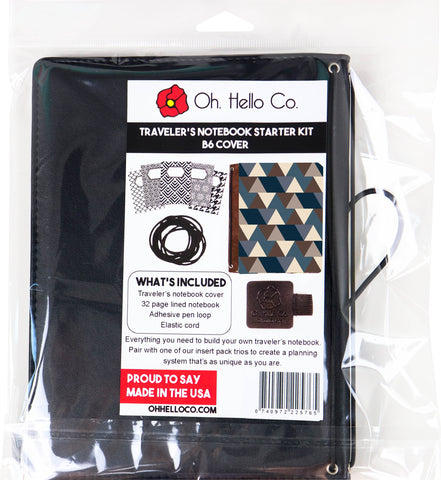Oh Hello B6 Men's Travler's Notebooks Starter Set