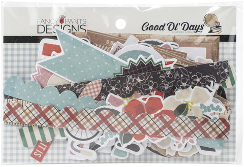 Good Ol' Days Ephemera Cardstock Die-Cuts 67/Pkg
