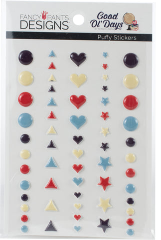 Good Ol' Days Puffy Stickers