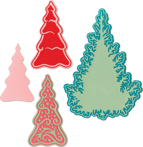 Sizzix Thinlits Dies By Jorli Perine 7/Pkg
