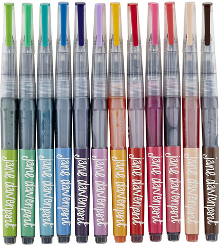 Jane Davenport Mermaid Markers 12/Pkg