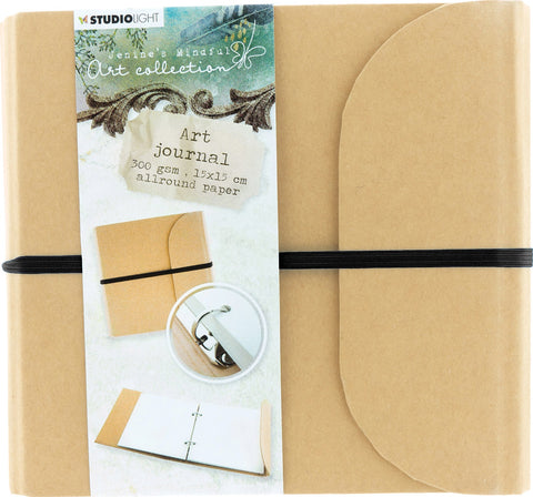 Studio Light Jenine's Mindful Art Journal 6"X6"