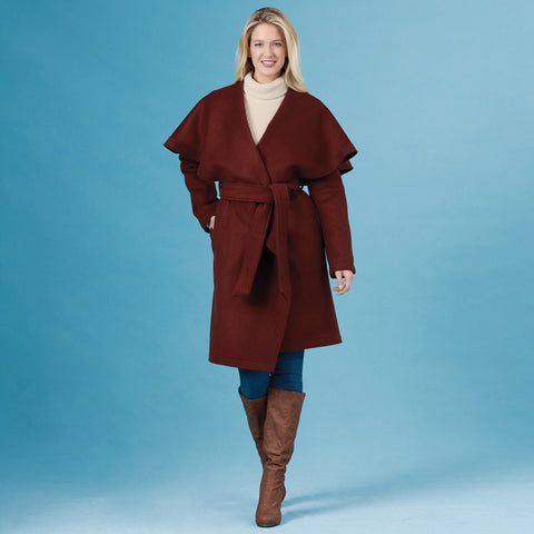 Simplicity Misses' Wrap Coats