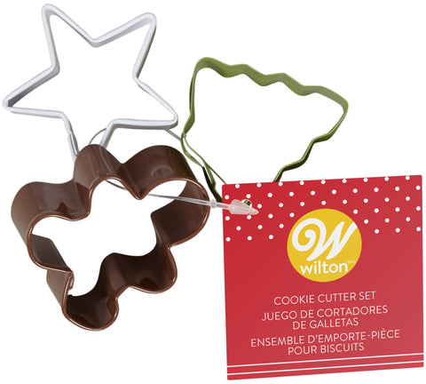 Mini Metal Cookie Cutter Set 3/Pkg