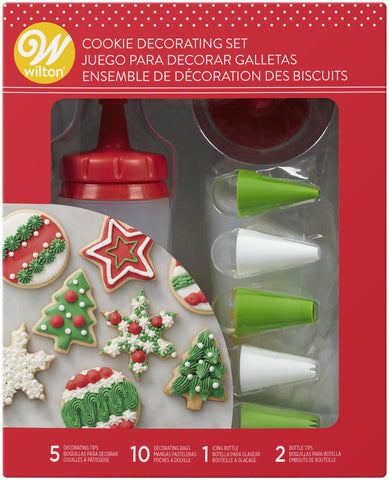 Plastic Cookie Decorating Set