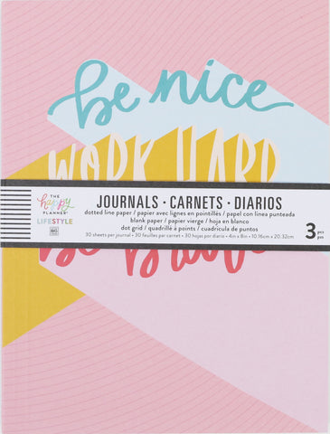 Happy Planner Journal Books 3/Pkg