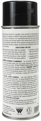 Bob Ross Damar Spray Varnish 11oz