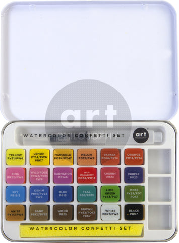 Prima Marketing Art Philosophy Watercolor Confetti Set