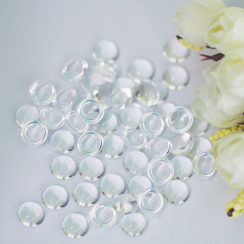 Dress My Crafts Water Droplet Embellishments 50/Pkg