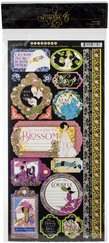 Fashion Forward Cardstock Stickers 12"X12"