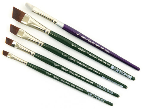Limited Edition Acrylic Stroke Brush Set 5/Pkg