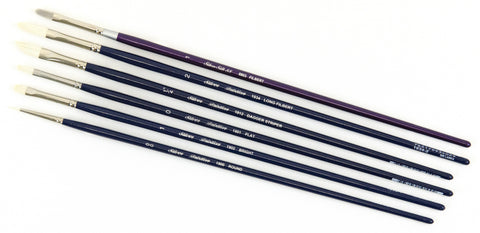 Limited Edition Easel Basic Acrylic Brush Set 6/Pkg