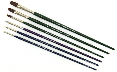 Limited Edition Easel Beginner Acrylic Brush Set 6/Pkg