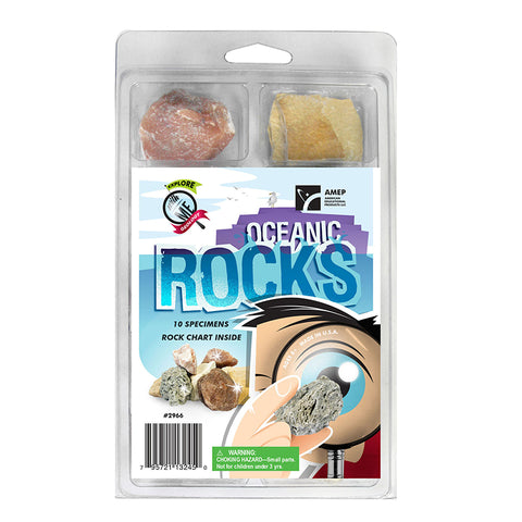 Explore With Me Geology Oceanic Rock Collection