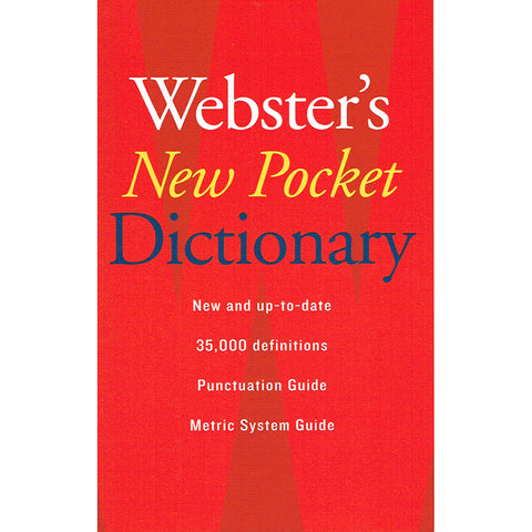 Webster'S New Pocket Dictionary