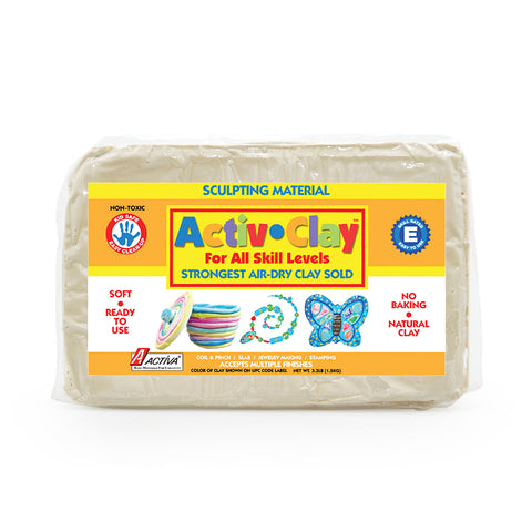 Activ-Clay„¢ Air Dry Clay, White, 3.3 Lbs.