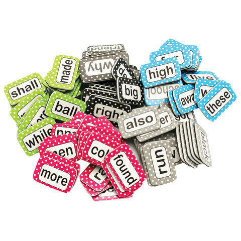 Magnetic Die-Cut Sight Words, 2Nd 100 Words, Level 2, 100 Pieces