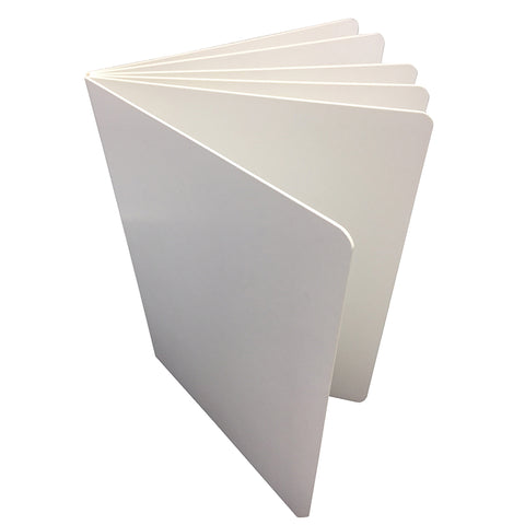 Blank Chunky Board Book, 6 X 8 Portrait, White