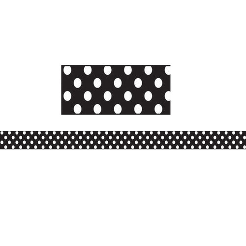Magnetic Magi-Strips, White Dots, 12'