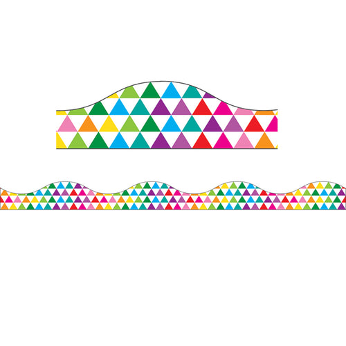 Big Magnetic Magi-Strips, Color Triangles, 12'